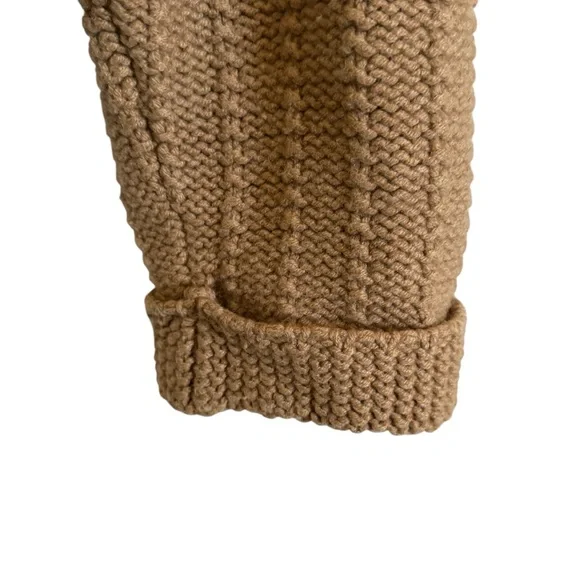 Chloé  Brown Cable Knit Cardigan Sweater – Women’s Size Med - Picture 3 of 14